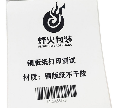 蠟基碳帶打印測試